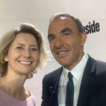 Caroline Klaus & Nikos Aliagas plateau 50'INSIDE TF1